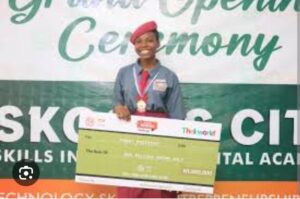 Suurulere Girls Senior Secondary School Student, Edem Favour, Wins N1 Million Grand Prize at TCK Zone District Digital Challenge